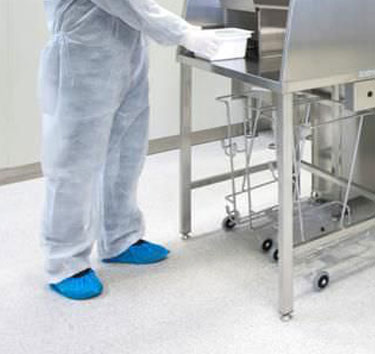 Gietvloer in cleanroom