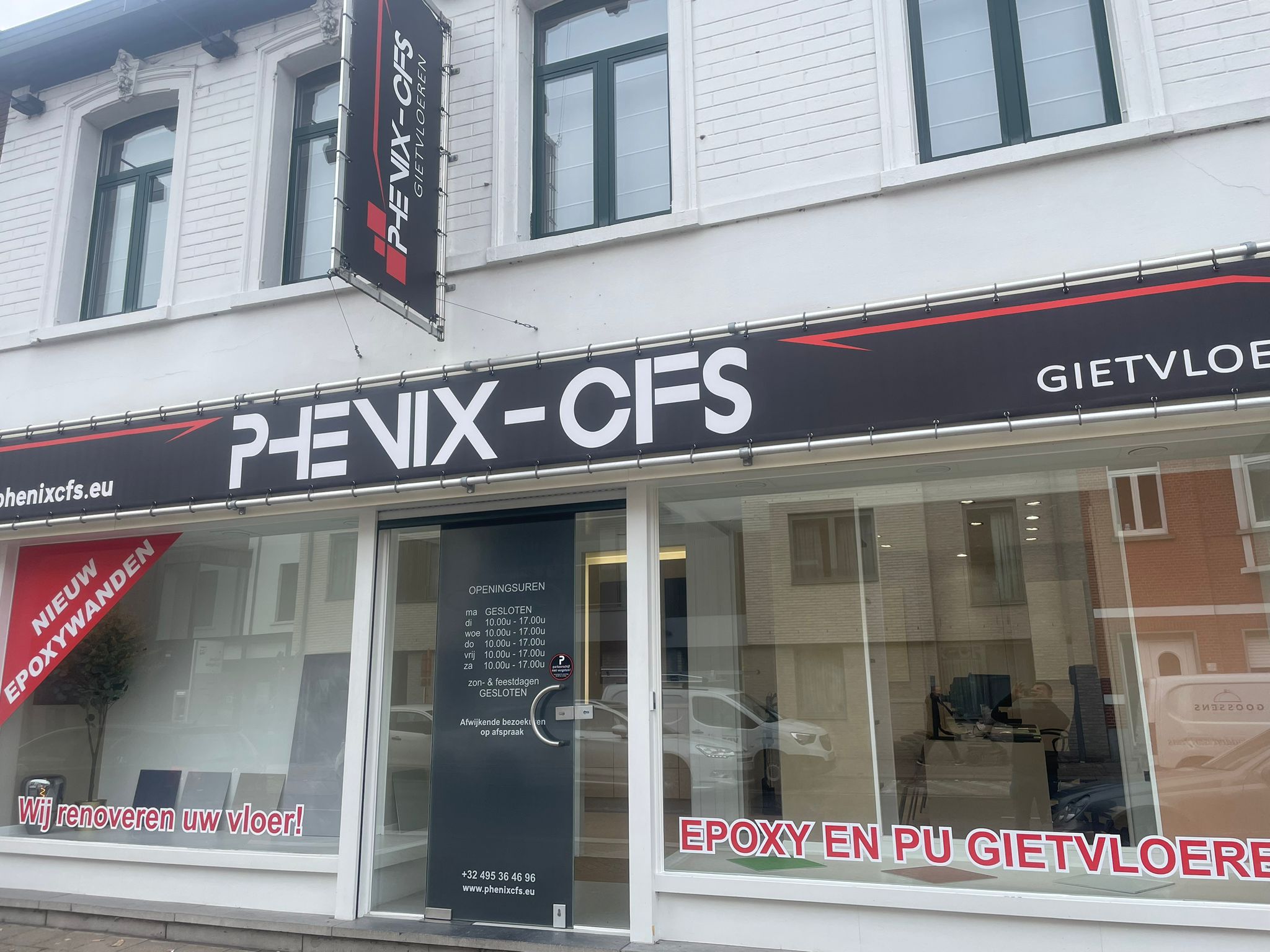 Showroom Phenix CFS putte mechelen